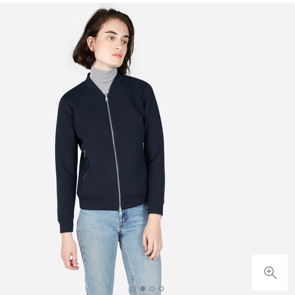 NEW: Everlane Street Fleece Bomber jacket